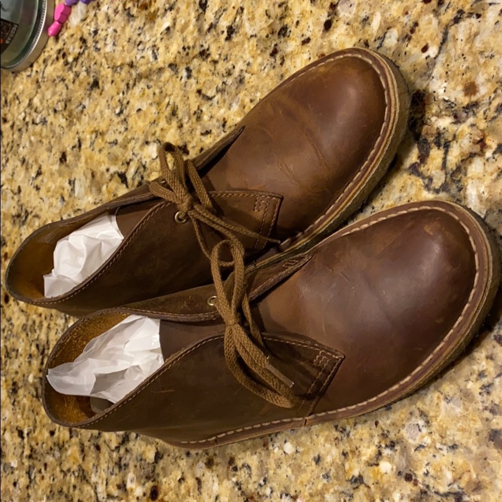 Clark desert boot womens